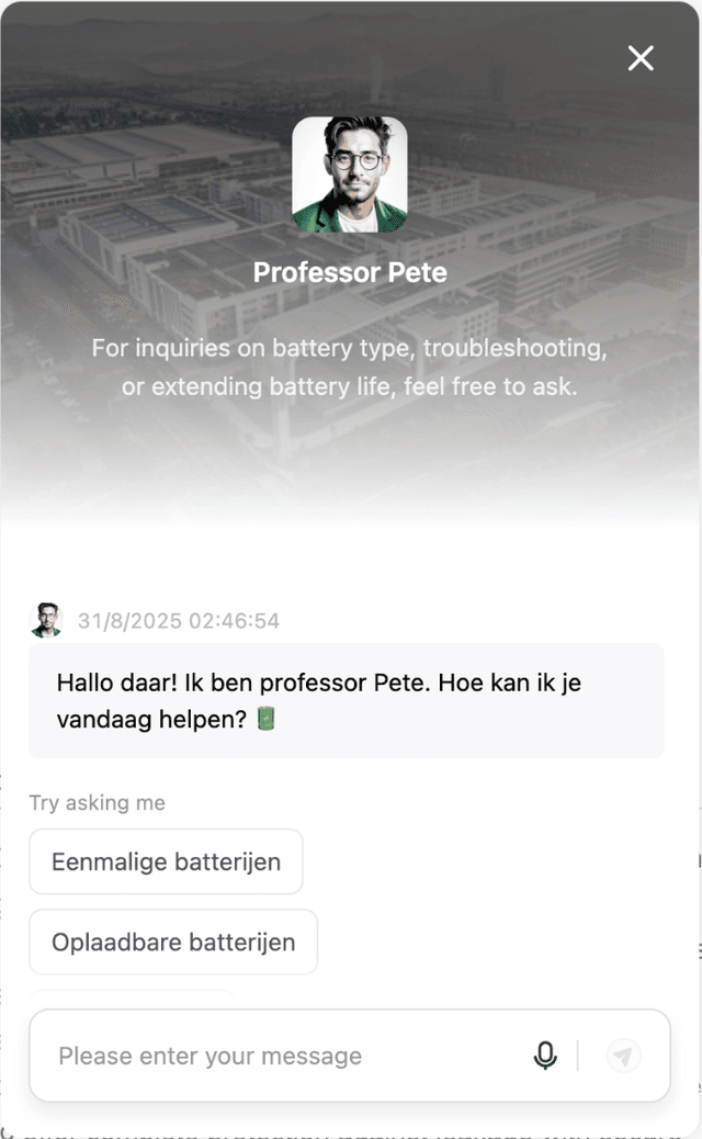 Professor Pete 虛擬專家助理