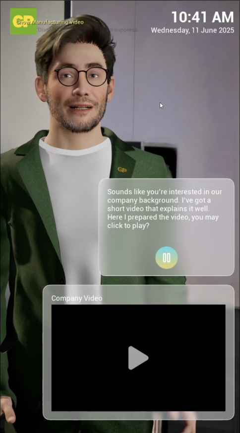 Digital Human Customer Support